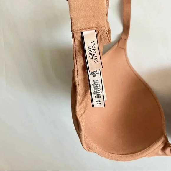 Victoria’s Secret T-shirt Push-Up Full Coverage Size 32 DD Heathered Brown - Picture 7 of 7